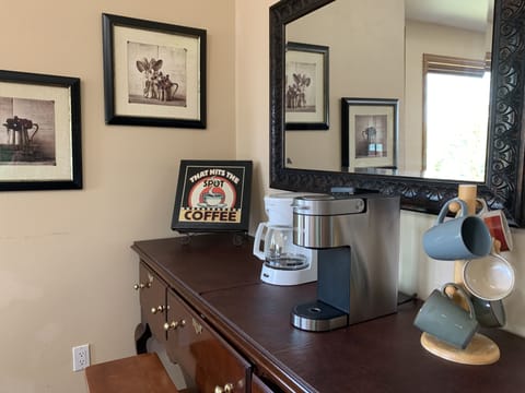 Drip coffee and Keurig, coffee filters provided