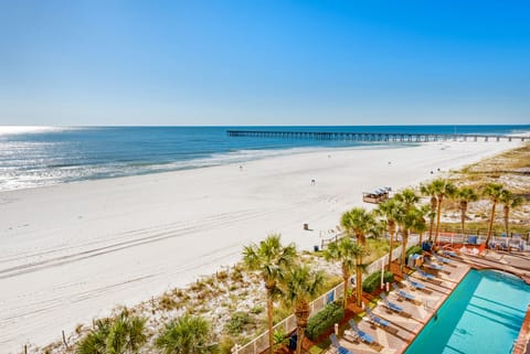View From Our Balcony - This Beach Is Never Crowded!