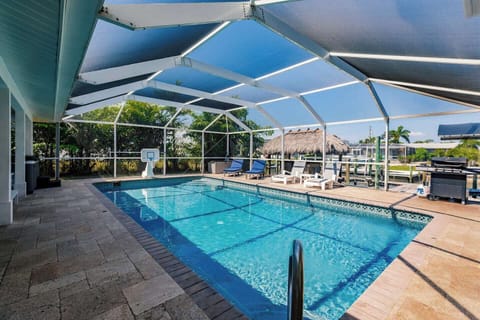 The kids will pay endless games of basketball and volleyball in the pool.  We also have life jackets, pool floats and a volleyball net for the pool.  In the garage we have bean bag boards and smash ball in case you run out of things to do.