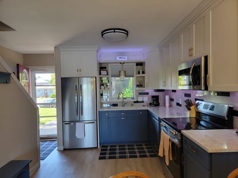 Newly remodeled kitchen