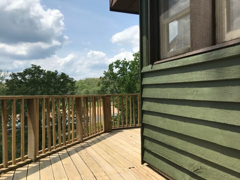 Back Deck Looking over the River