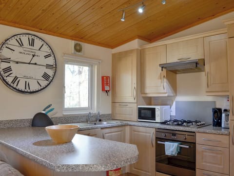 Kitchen | Lodge D - Royal Deeside Woodland Lodges, Dinnet, near Ballater