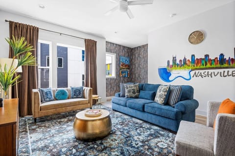 One of the brightest and best decorated rooms in Nashville!