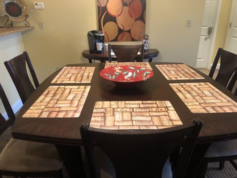 Dining Table with 6 chairs