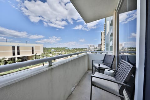 Private balcony off the 2nd bedroom.