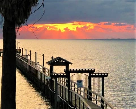 Sunrise from the condo balcony