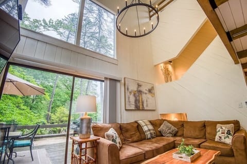Super bright, updated & COZY living room!