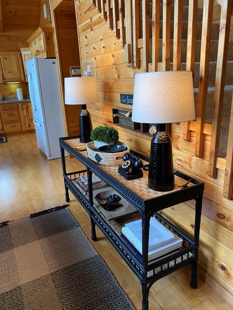 Welcoming entry into great room. 