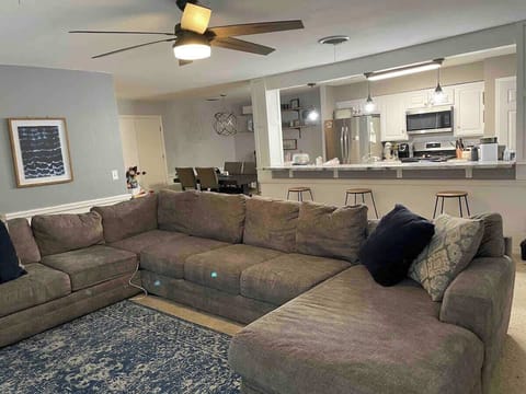 Large sectional for entire family!