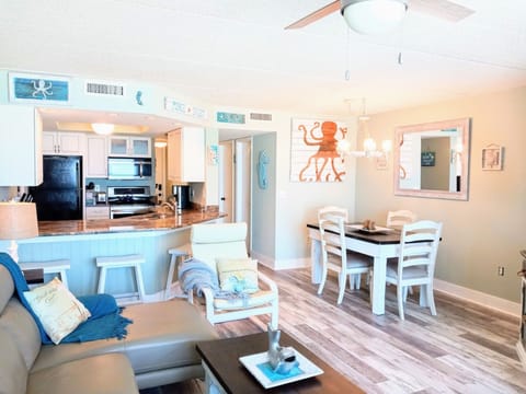 Beachy ocean rustic  decor  throughout handmade by us the owners with LOVE