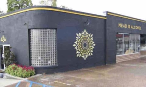 Local Mead Distillery right around the corner