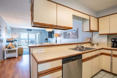 Oceanfront View from Kitchen