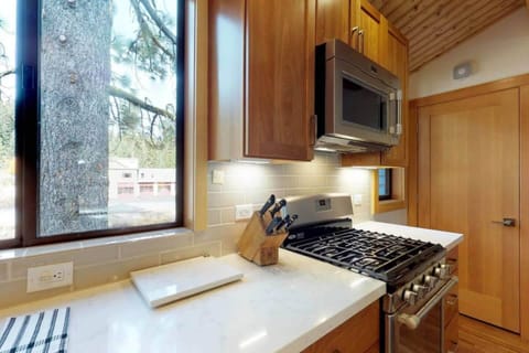 Full kitchen. What's cooking?