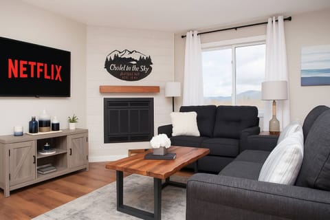Cozy up this spring in your mountain hideaway. Relax by the fire after a day of exploring and take in the sweeping mountain views right from your living room.