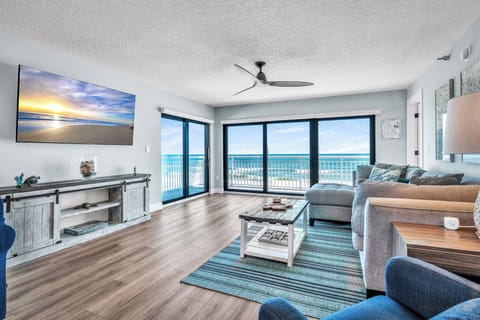 Welcome to Shorehom by the Sea 45 - a direct oceanfront corner condo in New Smyrna Beach