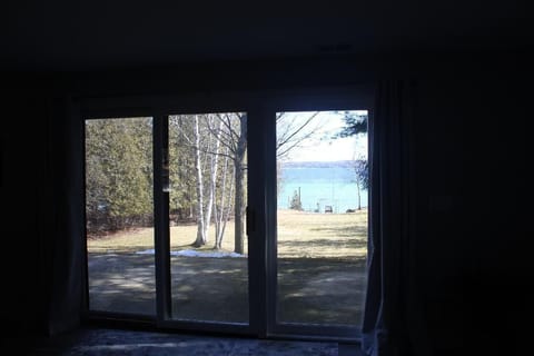 Dining Room & Living Room View
