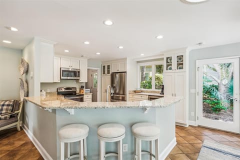 Kitchen with Breakfast Bar at 8 Seaside Sparrow