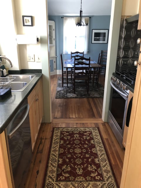 Kitchen looking into Dining Room