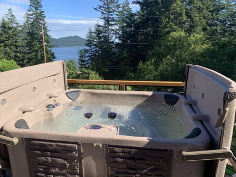 Enjoy the (4) Person Hot Tub!