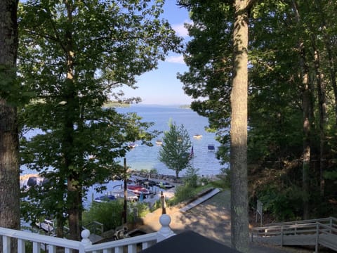Lake view from the deck