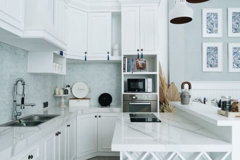 Get all of the kitchen amenities in our villa