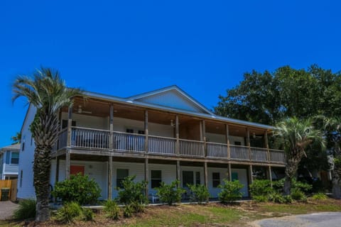 Carolina Breezes West is located on the west side of this side-by-side duplex.