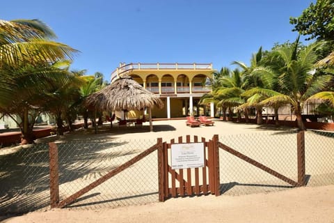 Mellow Yellow House View from Fence