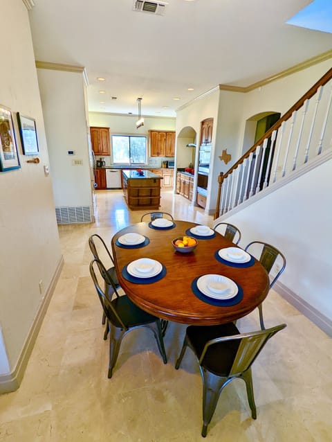 Enjoy our bright kitchen nook with seating for 6, just off the kitchen.