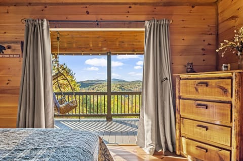 View from upstairs bedroom