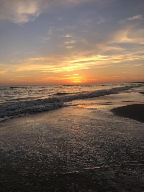 Sunset view. 3 minutes from the condo.
