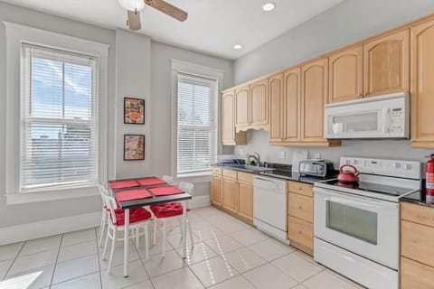 Make yourself a home-cooked meal while the warm afternoon sunlight streams in