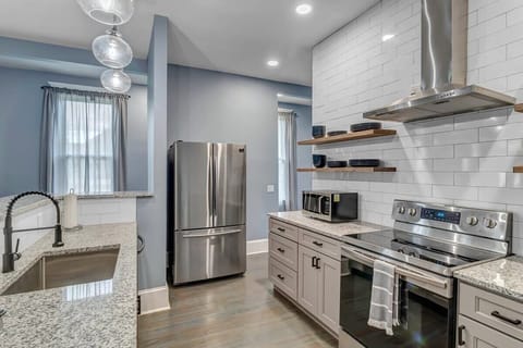 Whip up a delicious home cooked meal in your ample, freshly renovated kitchen! 