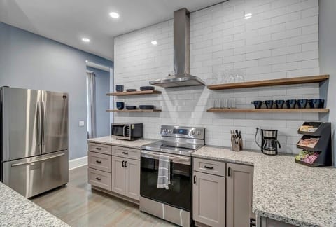 Whip up a delicious home cooked meal in your ample, freshly renovated kitchen! 