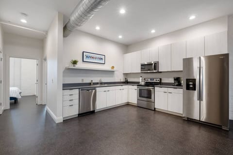 Large open and modern kitchen