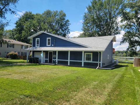 front view of the house