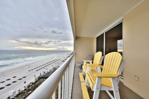 Private balcony overlooking the Gulf of Mexico!