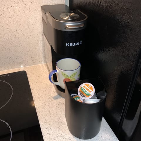 Enjoy a delicious cup of coffee...