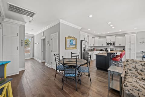 The spaciousness of this home is enhanced by the open floor plan.