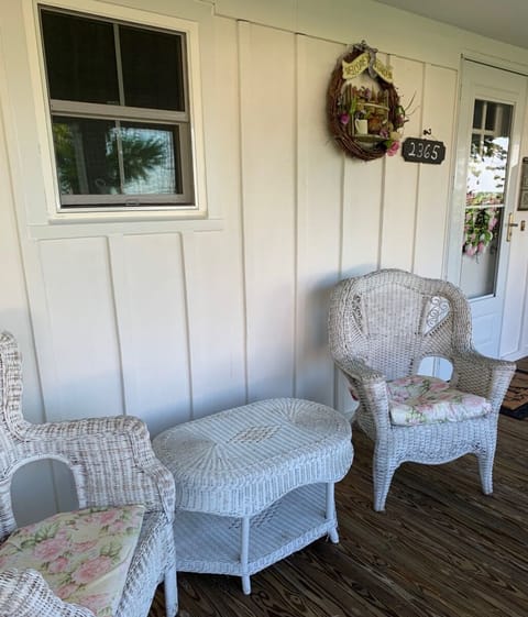 Morning coffee on the porch is a great way to start your day!