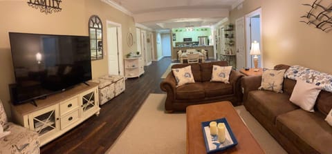 Open Dining, Living and Kitchen area with amazing gulf views.