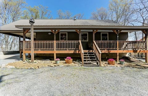 Huge front porch to watch the kids play in the front yard.
