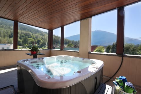 private hot tub
