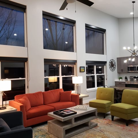 Great view of sunsets in the evening.