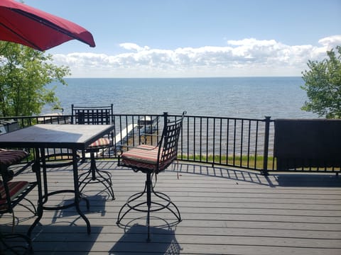 relax in this peaceful setting and hear the waves