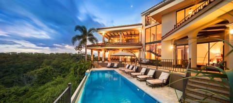 Exterior Terrace and pool with Ocean View