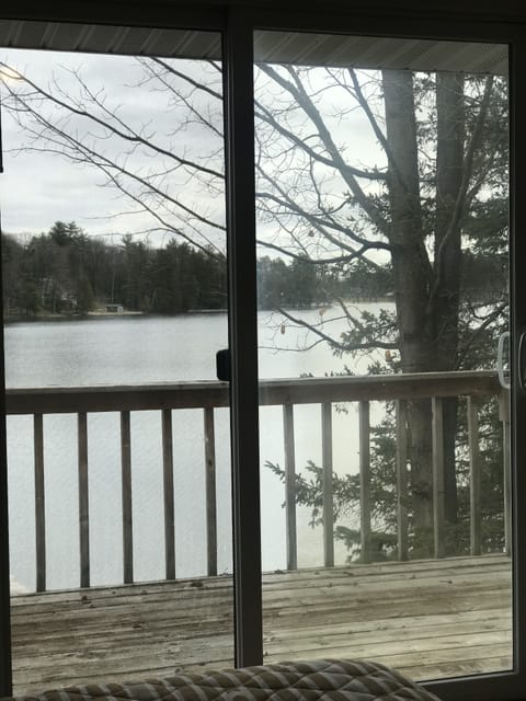 balcony view from bedroom 1