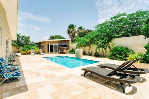 Outside pool