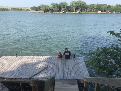 smaller fishing dock