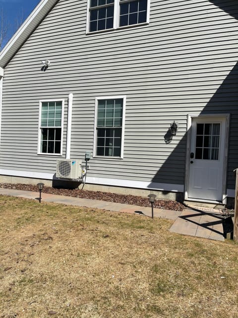 Your own private walkway and entrance 