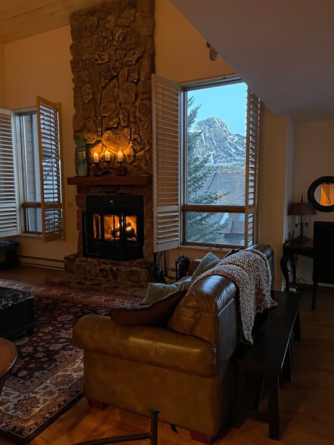 Evening mountain views